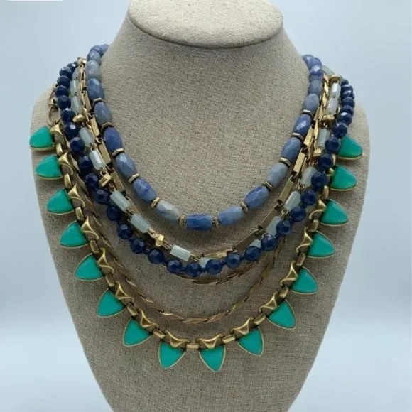 Stella & Dot Chunky Statement Necklace - Picture 1 of 2